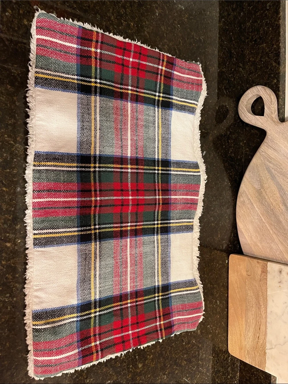 Pottery Barn Stewart Plaid Sherpa-backed Throw Pillow Cover 15x24